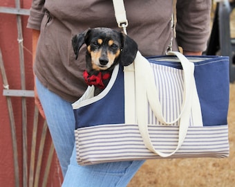 Red ring embroidered body carrier