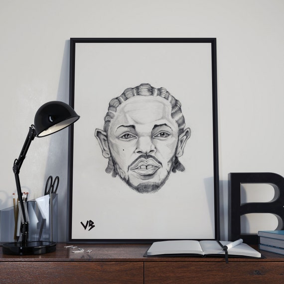 Download Kendrick Lamar Art Print Kendrick Lamar Poster Kendrick