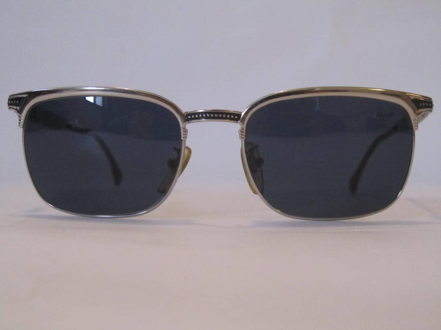 Vintage Sunglasses Police sunglasses clubmaster made in Italy