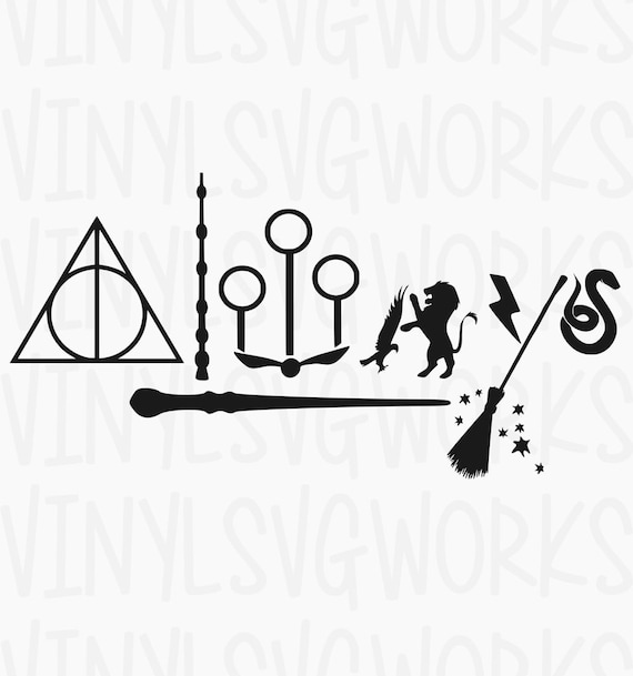 Harry Potter Svg Files - Layered SVG Cut File - Best High Quality Free