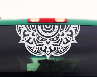 Download Half Mandala Window Decals car decals wall decal vinyl decal