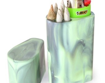 Smoke Space - Cigarette Case - Bic Lighter Sleeve - Smoking Accessory - Lighter case (Colors)