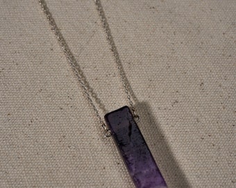 Purple Amethyst Necklace