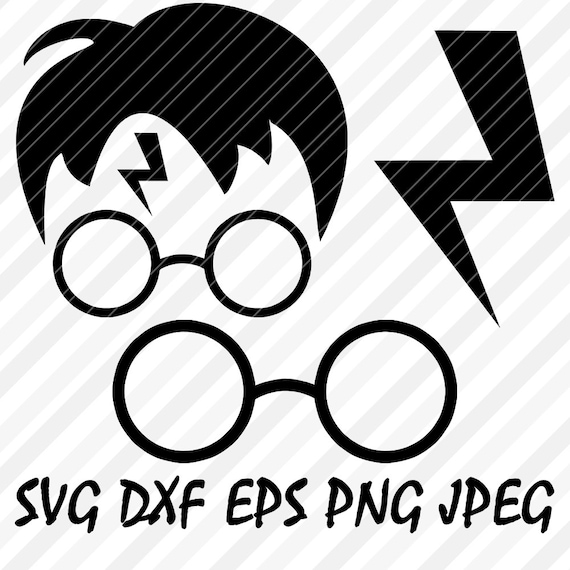 Harry Potter Cut File SVG DXF Jpg Png Eps Vector Format Files