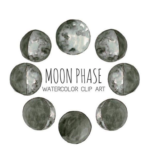clip art for moon phases - photo #42