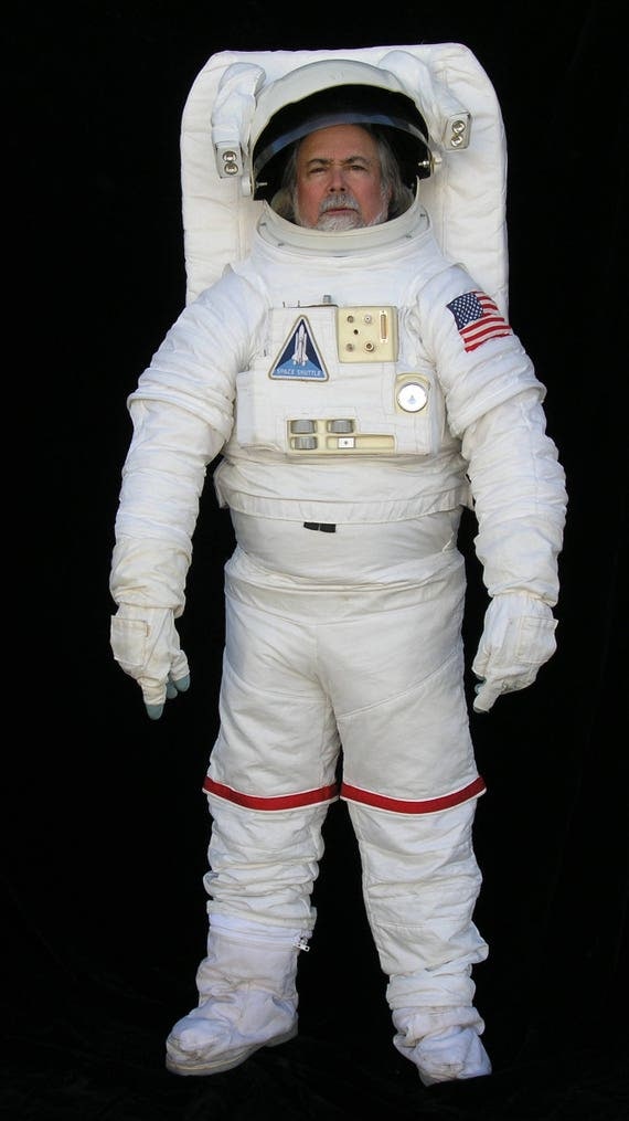 High Fidelity NASA Space Shuttle EMU Space Suit Replica Camera