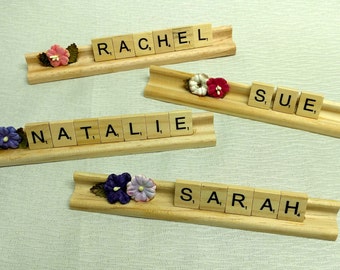 Personalized Scrabble Tile Nameplate