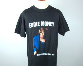 vintage eddie money t shirt