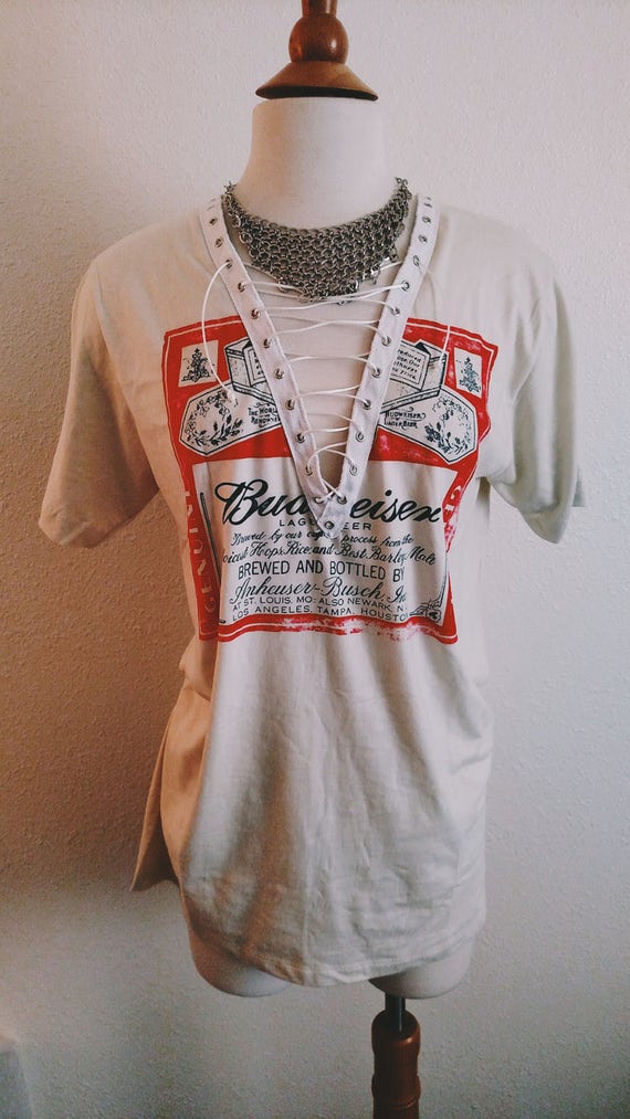 budweiser dress shirt