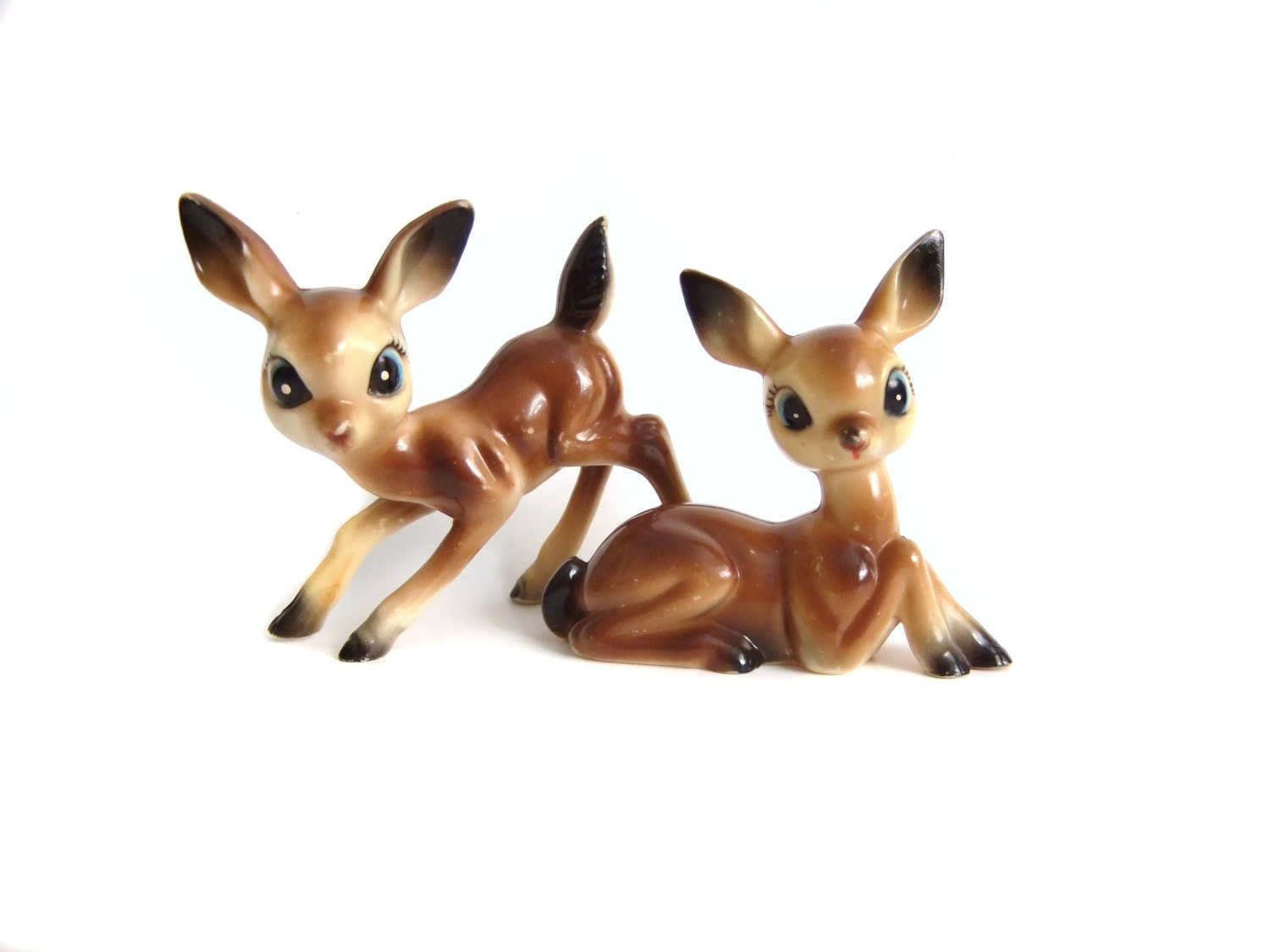 deer christmas figurines