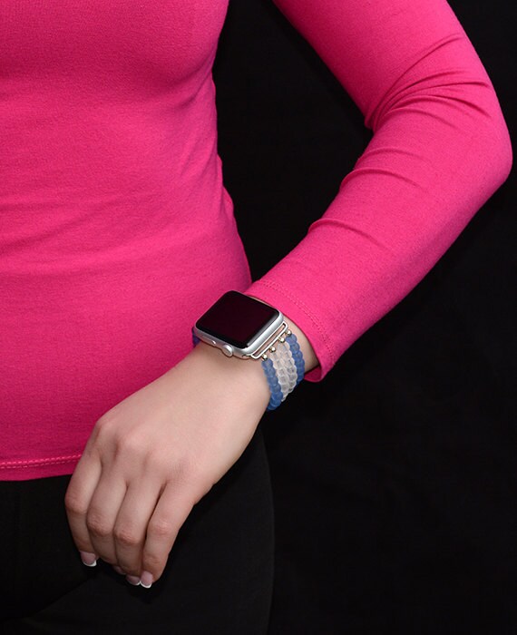 Apple Watch Strap 38mm - Apple Watch Band 42mm - No Clasp iWatch Band - Lugs Adapter Accessories for Women - iWatch Strap