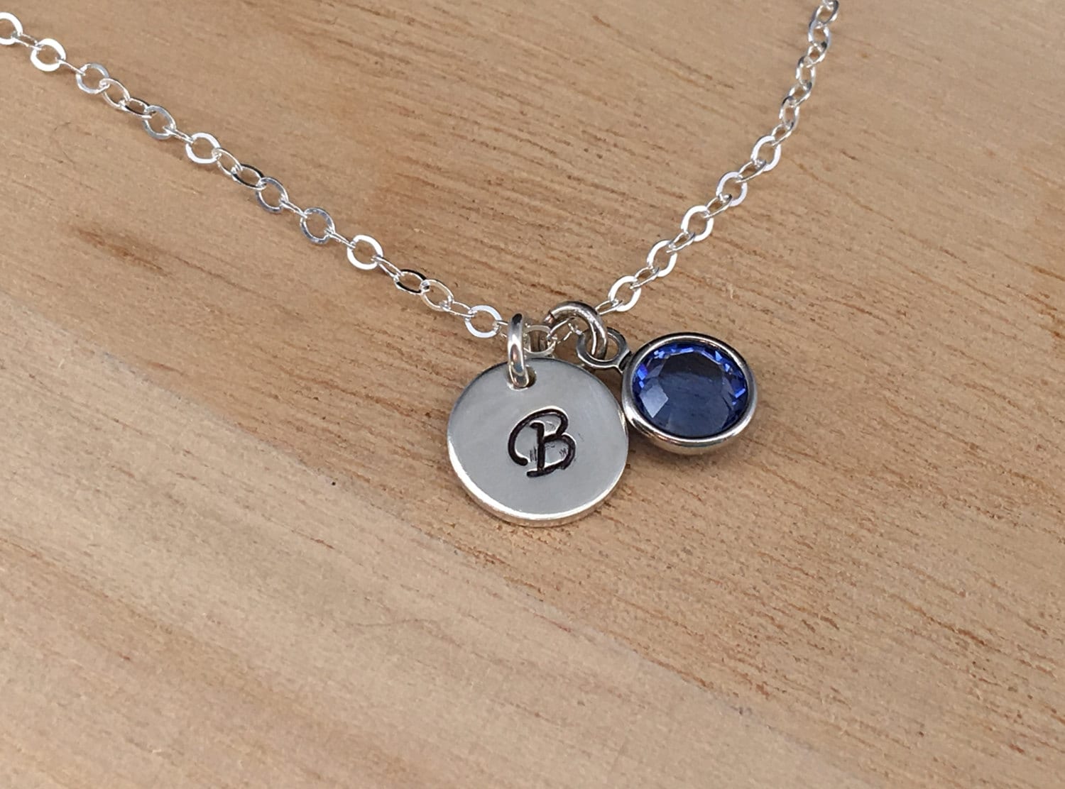 Girl Initial Necklace, Birthstone Necklace, Little Girl Necklace, Child jewelry Personalized Necklace Girl, Girl Jewelry, Initial Jewelry