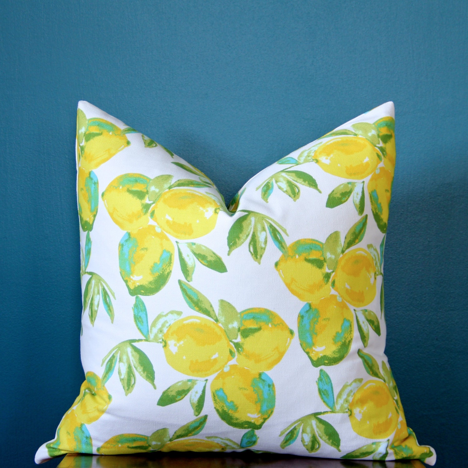 lemon shaped pillow