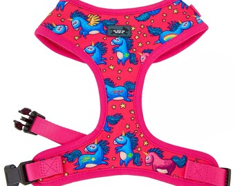 Pink Unicorn Dog Harness / Dog Harness Australia / XS-XL / Dog Harness Australia