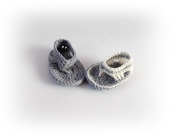 Baby Flip Flops, Baby Sandals, Gtay baby sandals, Crochet Baby Flip Flops ,Boy flip flops Summer Baby Shoes, Crochet Sandles, Boy Sandles