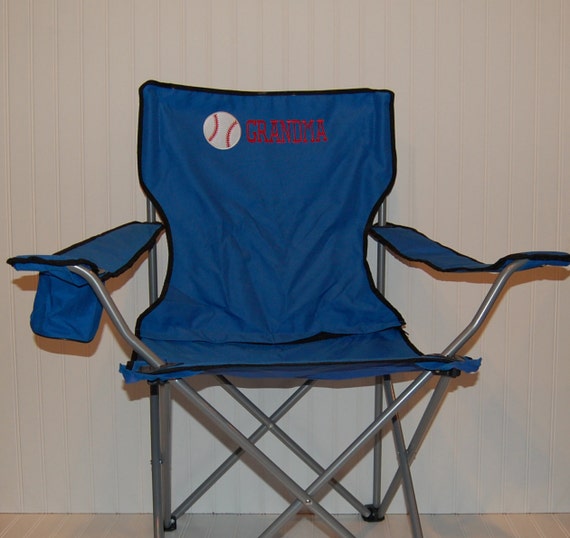 Personalized Baseball or Softball Camping/Folding Chair