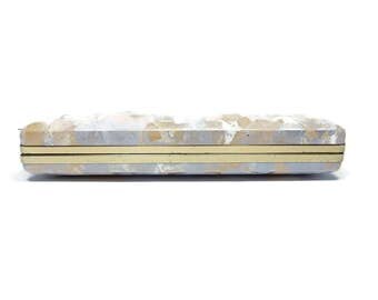 Vintage Mele Gold and Silver Jewelry Travel Case, Vintage Travel Case, Vintage Travel, Jewelry Organizer, Jewelry Travel Case