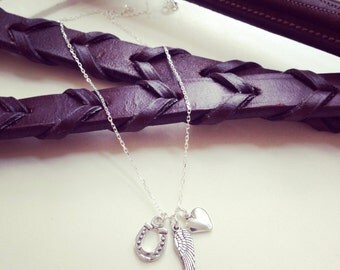 Best Friend, New Mom, Graduation, Bride, A Little Luck, Love, A Wing And A Prayer - Sterling Silver