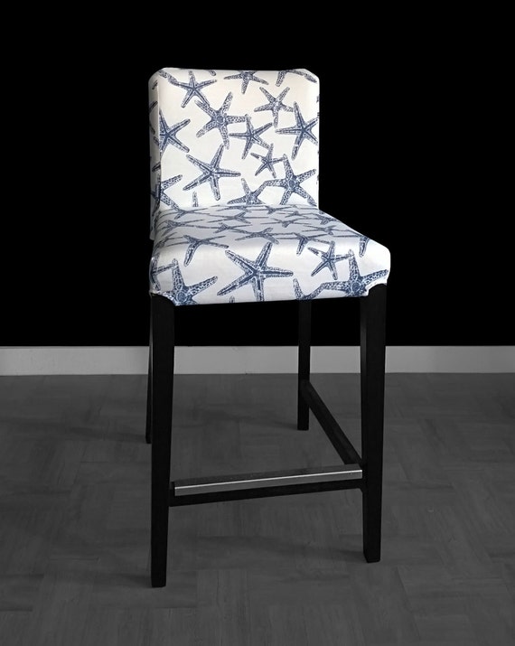 PAIR IKEA HENRIKSDAL Bar Stool Slipcovers Chair by RockinCushions