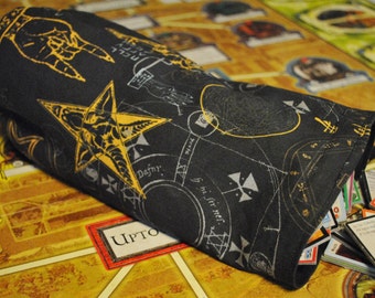 Necronomicon Cthulhu Arkham Horror Monster Bag or XXXL Dice bag with drawstring fully lined