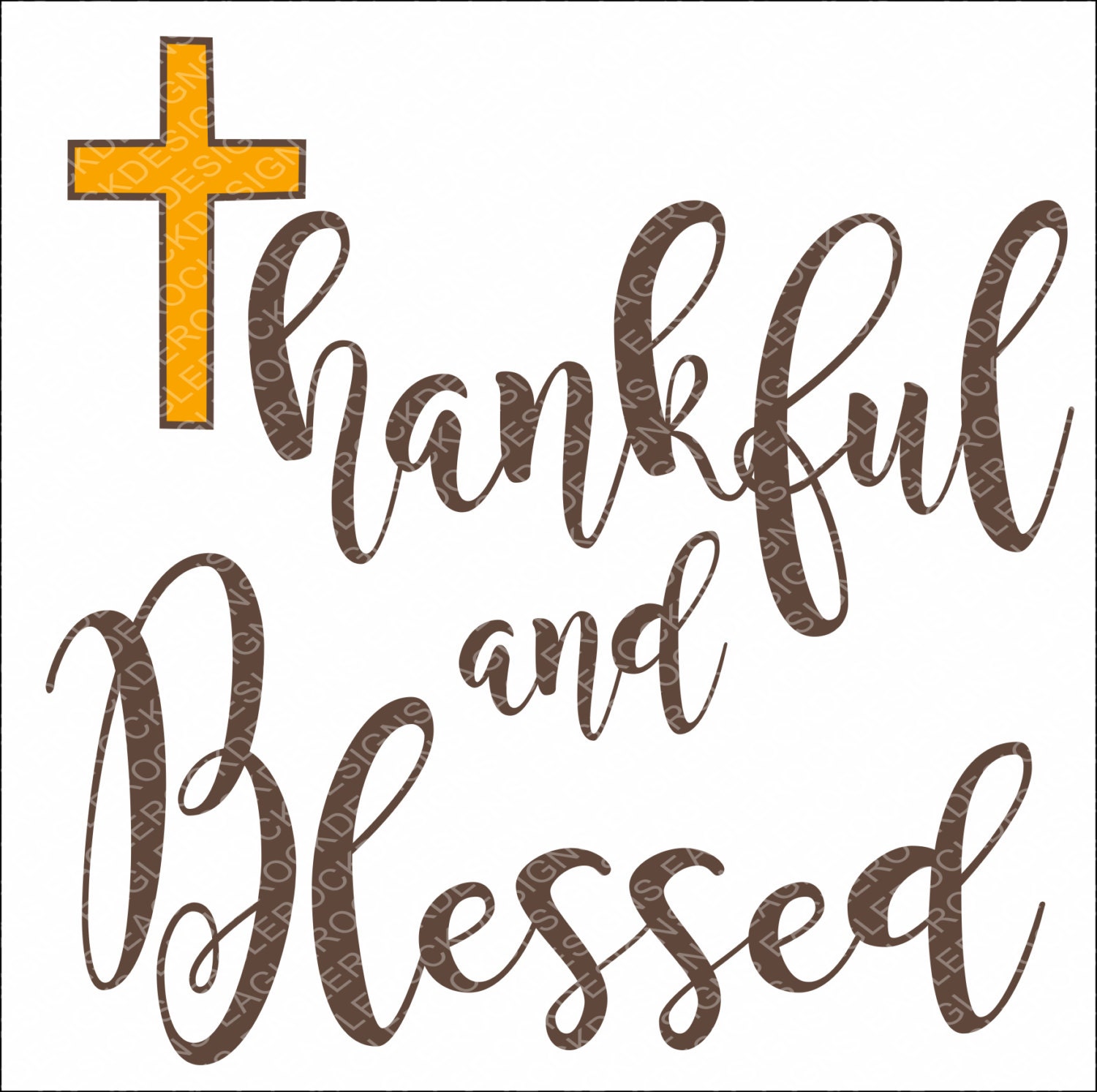 Download Thankful and Blessed| Cute Sayings| SVG| DXF| EPS| Cut ...
