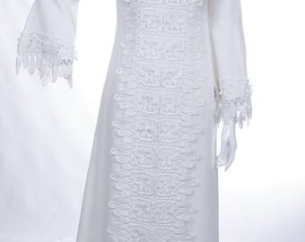 dress maxi lace