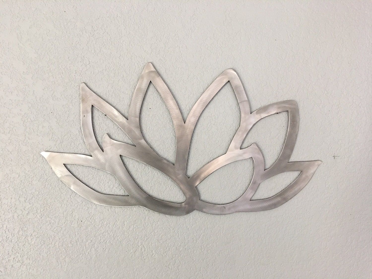 Beautiful Lotus Flower Metal Flower Wall Art Metal Wall