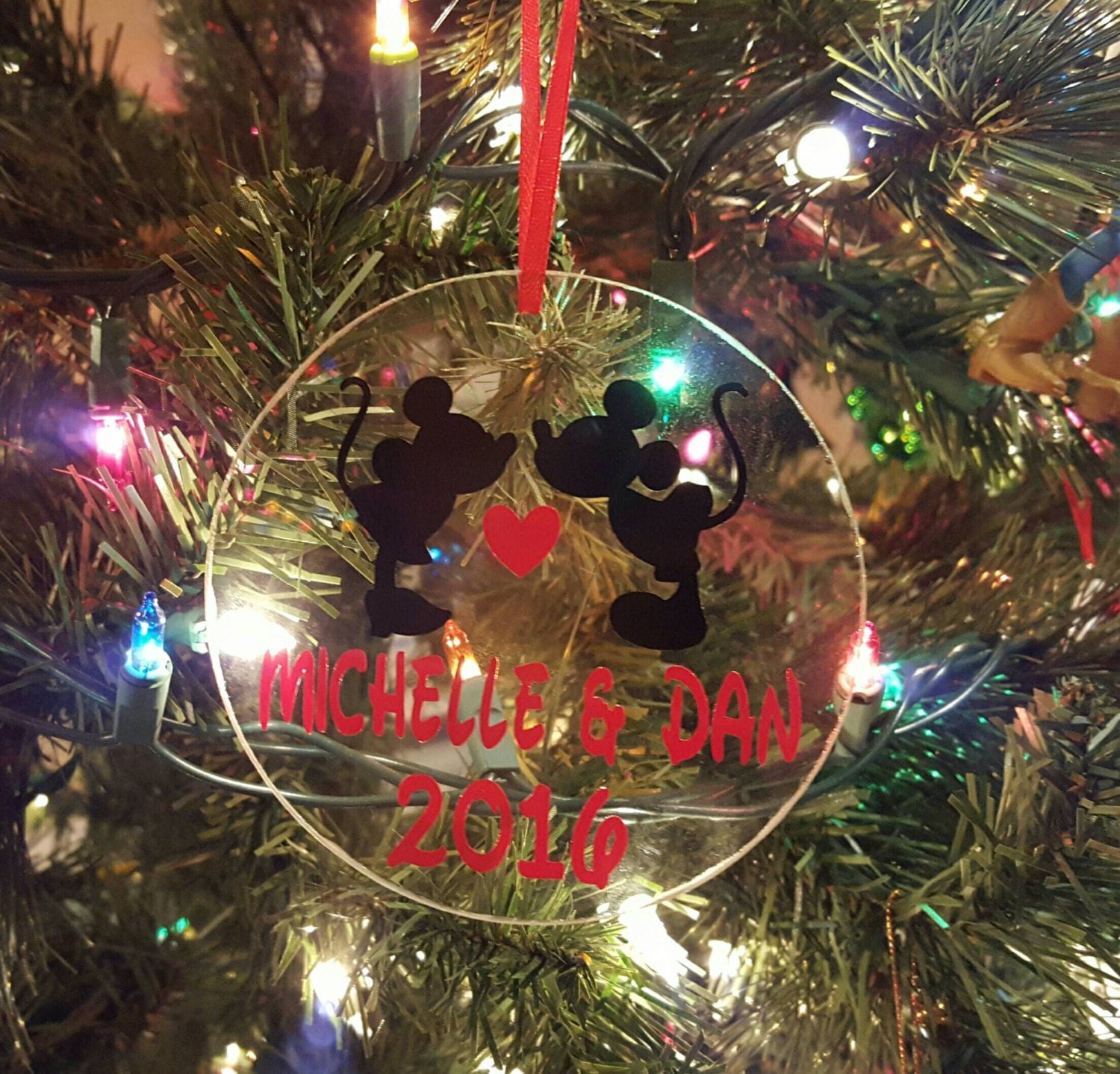 Personalized Disney OrnamentPersonalized by FromAtoZbyTami