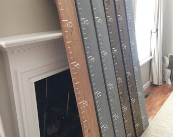 Wooden Growth Chart Ruler, (6' x 7.25")
