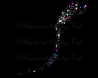 30 Glitter/Blowing Glitter/Fairy Dust/Pixie dust Overlays for Photoshop and Photoshop Elements. For Photography and scrapbooking