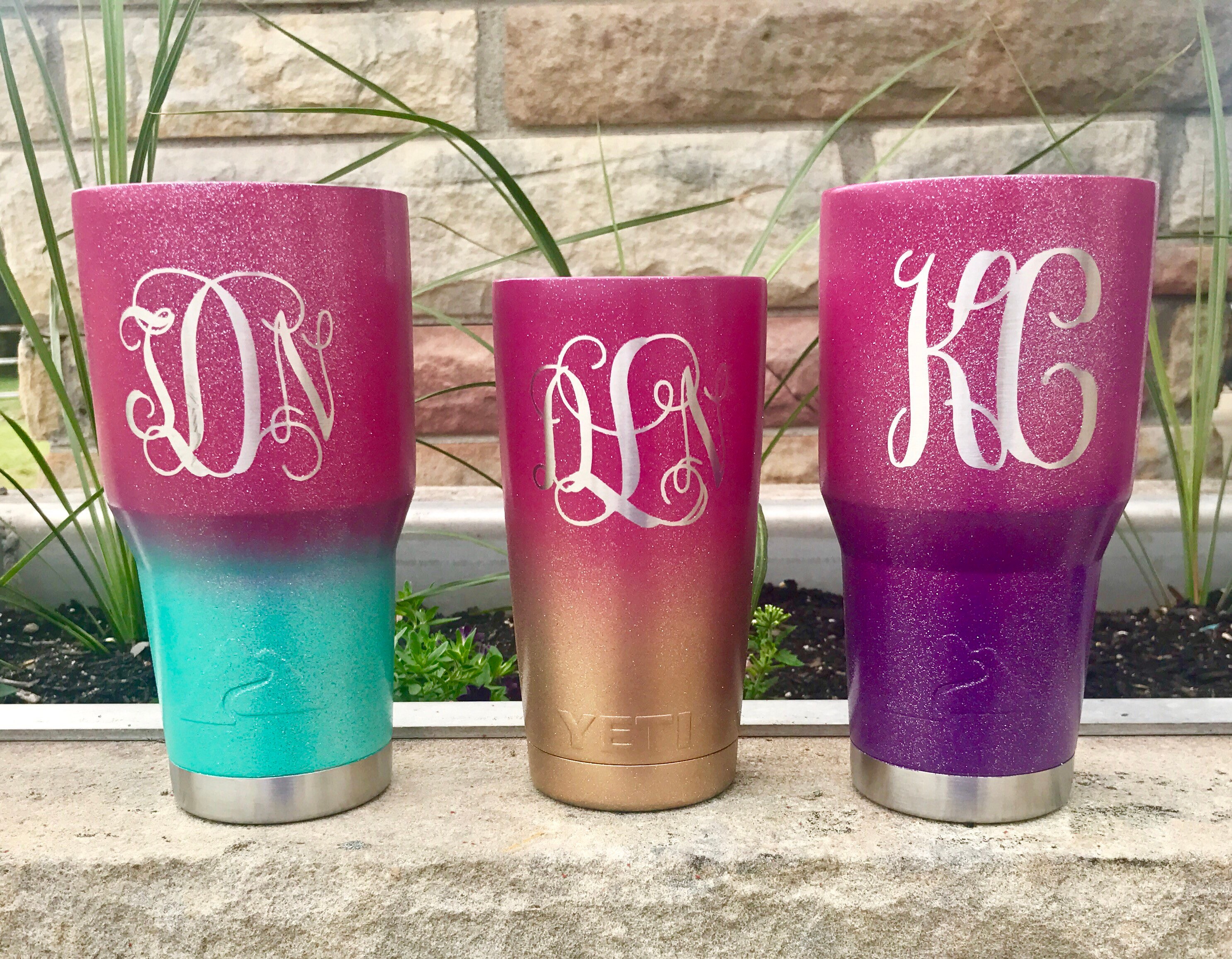 Painted Yeti Tumbler / Custom Yeti / Personalized Yeti