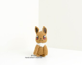 Eevee Keyring, Pokemon Plush, Pokemon, Amigurumi, Plush dolls, Pokémon GO, Evolve, Rainer, Sparkly, Pyro, Snorlax, Mew, Pichu, Bulbasaur