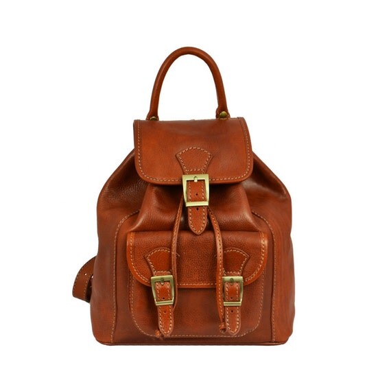 Leather Backpack Women Jane Eyre