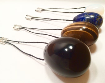 Aztec Goddess Yoni Egg Set - 4 Yoni Eggs for Sexual Healing & Awakening, Yoga, Kegel Exercises, Perfect for New Moms