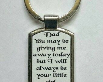 Father of the Bride Keyring - New - Boxed