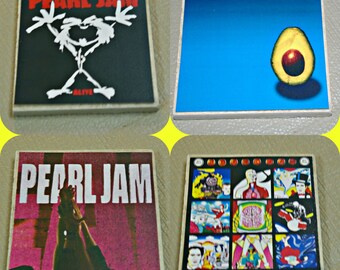 Pearl Jam - Album Covers - Pearl Jam Coasters - Eddie Vedder - Pearl Jam Music - Pearl Jam Albums - Pearl Jam Gifts - Pearl Jam Albums