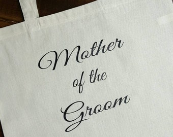 Mother of the Groom Tote. Mother of the GroomGifts. Can be personalized with her name.