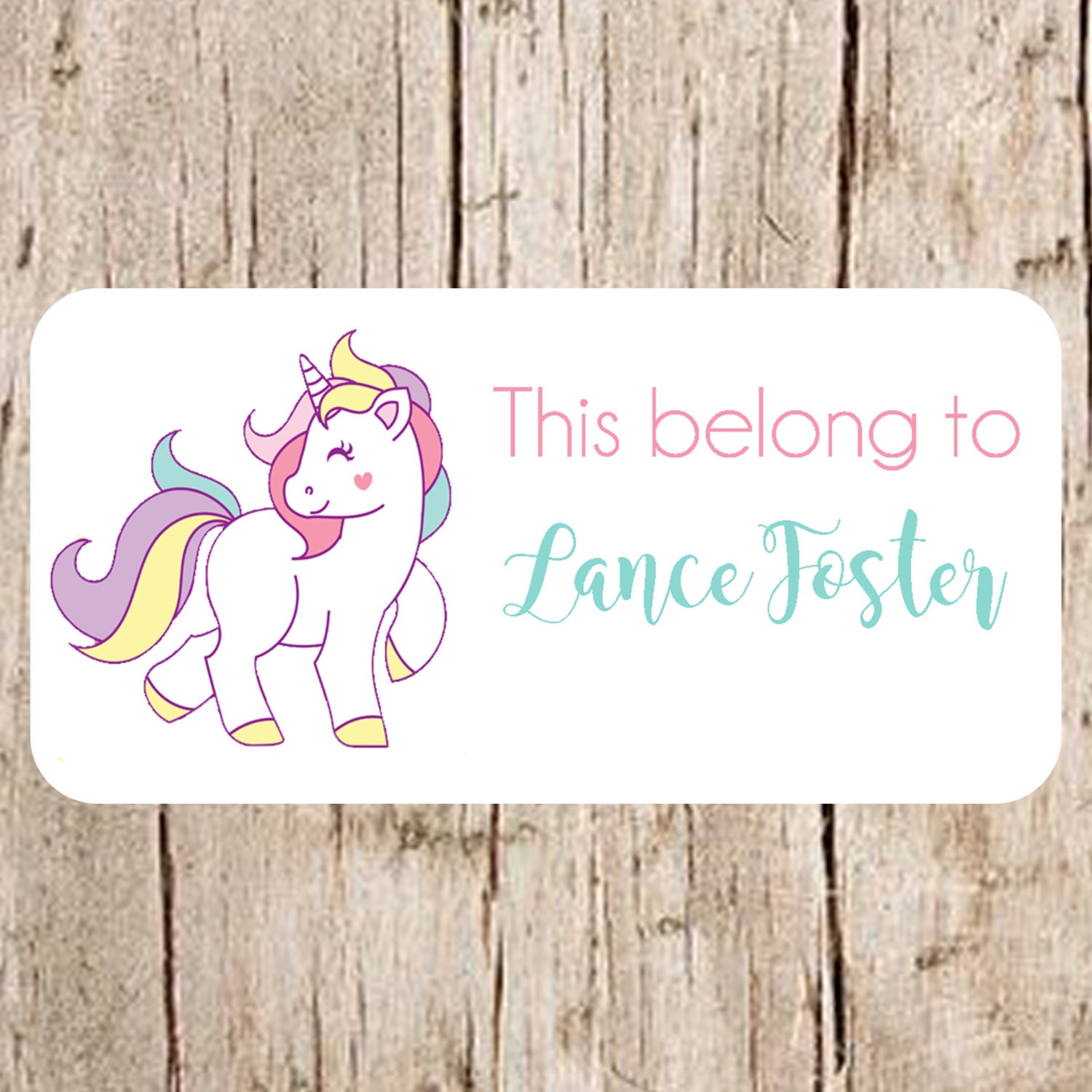 unicorn stickers school name labels labels for schoolschool