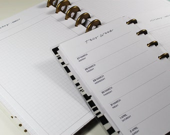 Discbound planner | Etsy