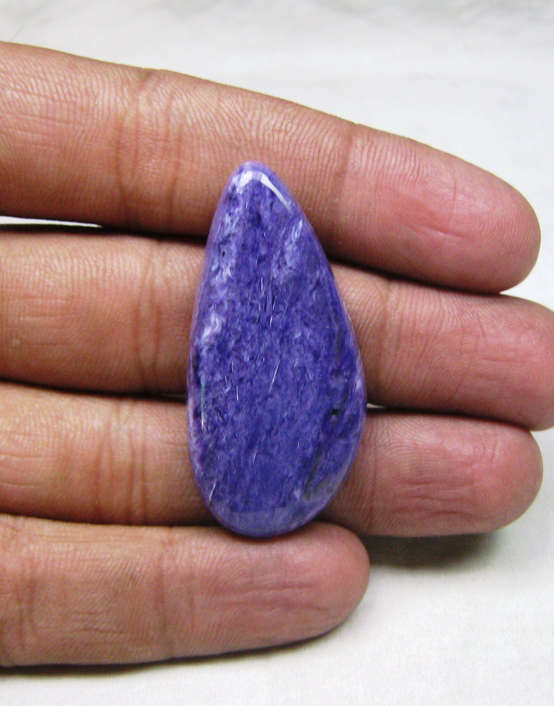 Natural Charoite cabochon Fancy shape loose semi precious gemstone