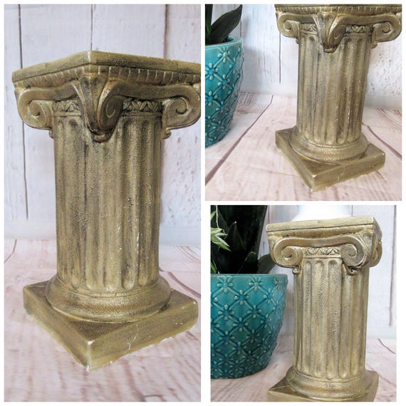 Items similar to Pedestal Column Plant StandGreek Column Roman Pillar