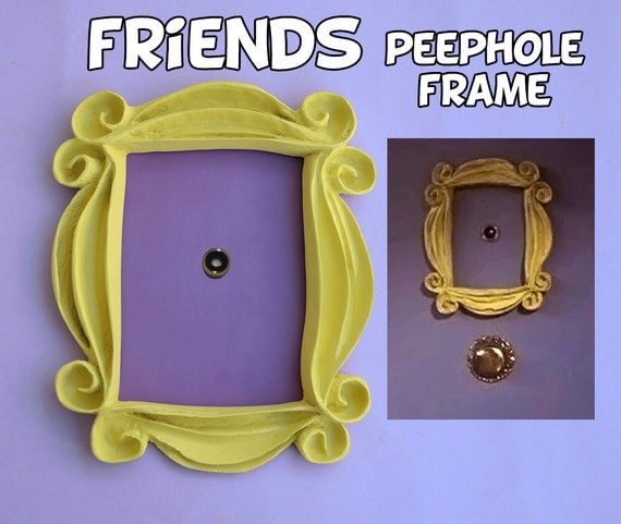 Download FRIENDS tv show peephole frame Friends frame by LaRetrotienda