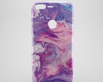 PURPLE inky Marble google pixel case, google pixel XL case, google Pixel phone Case, cool google pixel cases, cell case