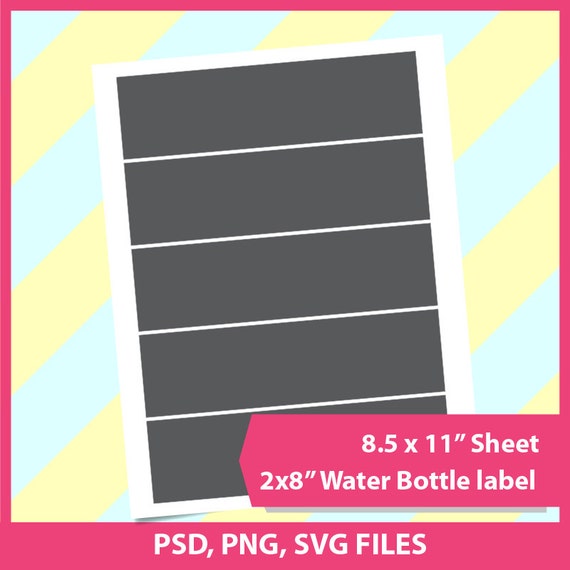 Free Free 126 Template Free Free Water Bottle Label Svg SVG PNG EPS DXF File