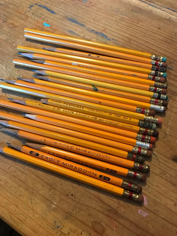 Vintage lot Eagle & Empire pencils used and new