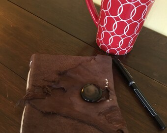 Leather bound journal