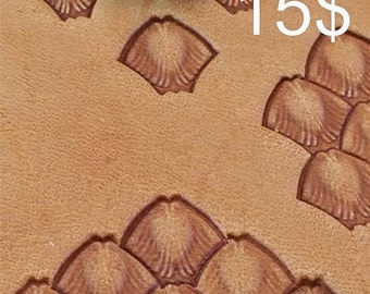Tools for leather crafts. Stamp #67