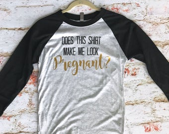 Pregnancy Shirt - Pregnancy Reveal to Grandparents - Mom to be shirt - Pregnancy announcement Shirt - Baseball Shirt - Maternity Shirt
