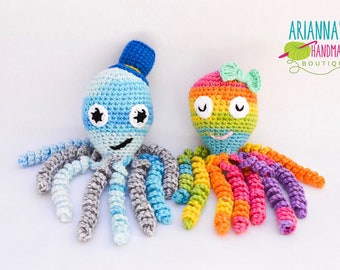 Crochet Octopus / Octopus for Preemie baby's / preemie octopus / Crochet octopus for Preemie babies/ Octopus for premature baby/Baby gift