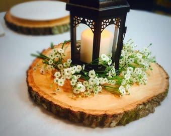 Set of 15! 12 inch wood slices, wood slabs, wood centerpieces, wood slab centerpieces, wood slice centerpieces, rustic wedding decor